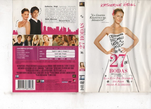 27 Bodas - Dvd Original - Buen Estado