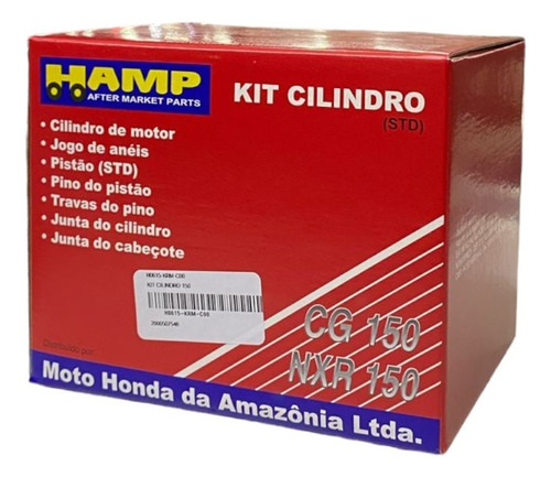 Kit Cilindro Hamp Honda Xr 150 - Fussetti