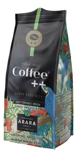 Café Em Pó Moído, Arara, Coffee Mais, 250g