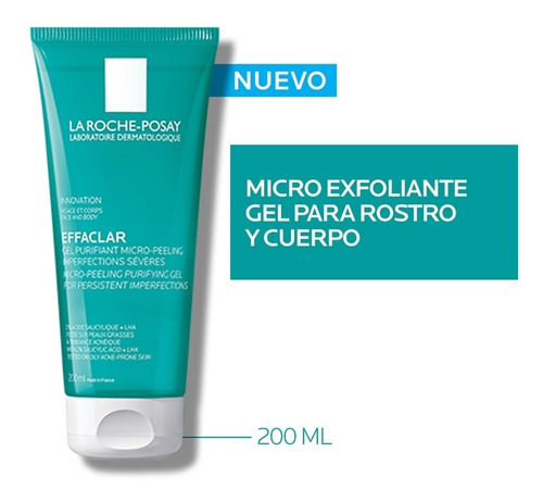 La Roche Posay Effaclar Gel Micro Exfoliante X 200 Ml