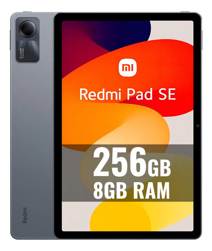 Tablet Xiaomi Redmi Pad Se 256gb Gray 8 Ram Color Graphite G Negro