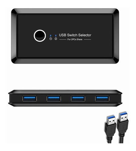 Caja De Interruptores Seletor Usb 3.0 4x2 Puertos