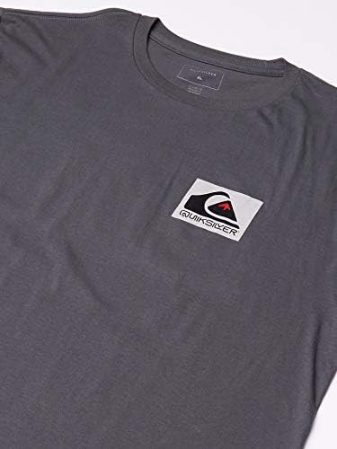 Quiksilver Mens Square Me Up Tee, Puerta De Hierro, S