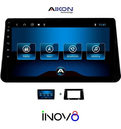 Imagem 1 de 8 de Multimidia Kicks Aikon Android 8 Tv Full Hd Wifi Bt