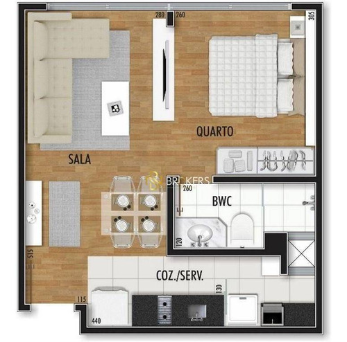 Imagem 11 de 30 de Studio Com 1 Dormitório À Venda, 33 M² Por R$ 327.000,00 - Centro - Curitiba/pr - St0052