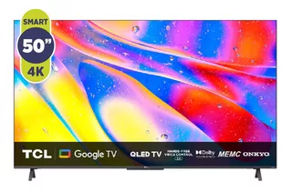 Smart Tv Qled Tcl L50c725-f 50 Google Tv