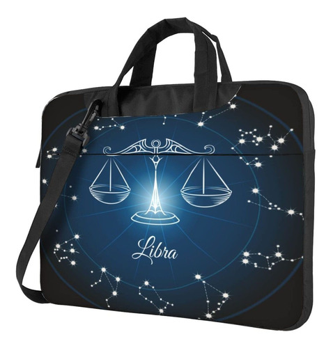 Bolso Hombro Para Computadora Portatil Signo Zodiaco Libra