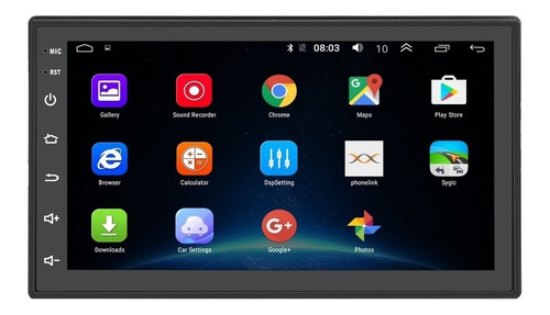 Radio Android Gps Mirror Link Wifi Usb 2 Din Video Pantalla