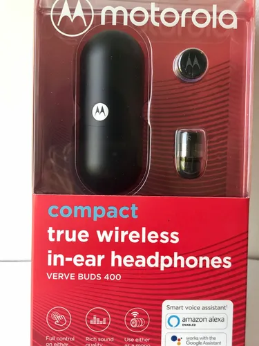 Motorola Wireless Bluetooth 5 Auricular Vervebuds 400 Negro
