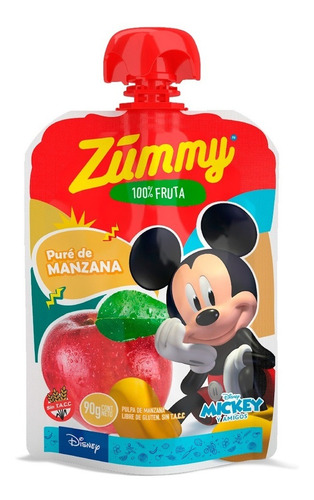 Imagen 2 de 4 de Zummy Disney X 72 Unidades - Sabor A Elección