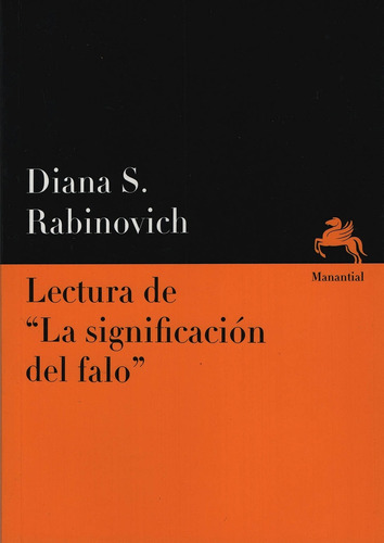 Significacion Del Falo, La - Diana Rabinovich