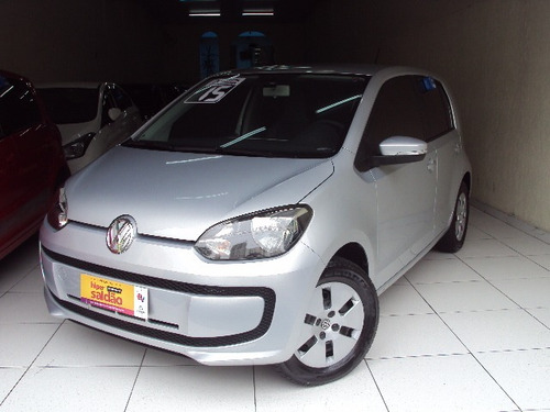 Volkswagen Up Move 1.0 12v Flex Ano 2015 Prata Completo
