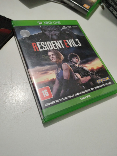 Jogo Midia Fisica Resident Evil 3 Remake Para Xbox One (Usado)