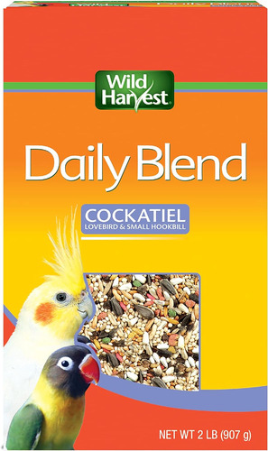 Alimento Para Aves Daily Blend Diet Bird Nutrition 2 Libras