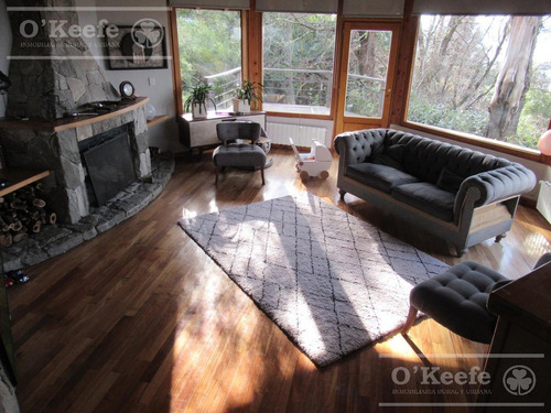 Imagen 14 de 30 de Casa En Venta Barrio Cerrado Antu Hue, Con Excelente Vista Al Lago En Bariloche