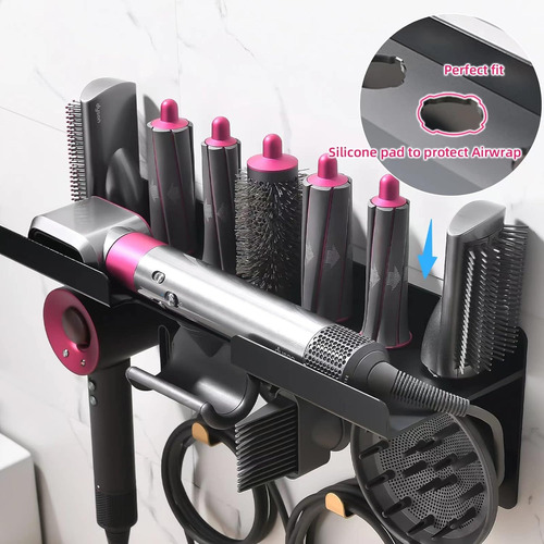 Dyson Airwrap Soporte De Pared, Soporte Para Secadora De Pel