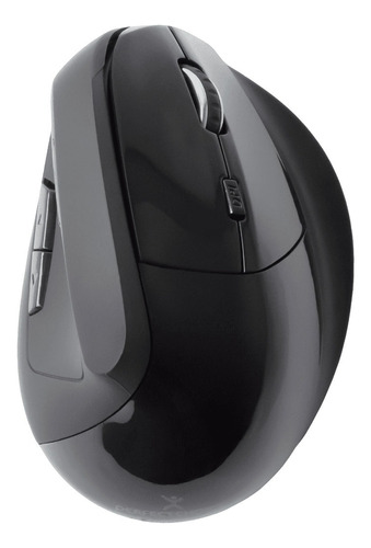 Mouse Inalámbrico Vertical Ergonómico Perfect Choice V-mouse Color Negro