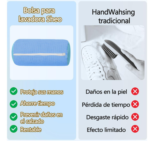 Bolsa De Lavandería Para Zapatos,cremallera Invisible Para