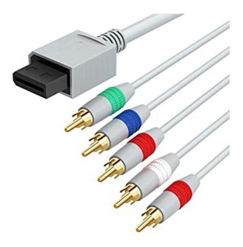 Cable Audio Vídeo Componente Compatible Nintendo Wii Y Wii U