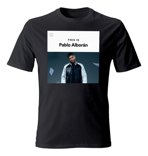 Playera Pablo Alboran, Camiseta Balada Pop