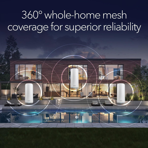 Netgear Orbi 870 Series Tri-band Wifi 7 Mesh System (rbe873)