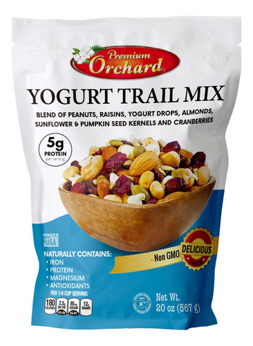 Yogurt Trail Mix By Premium Orchard - Mezcla De Semillas, Yo