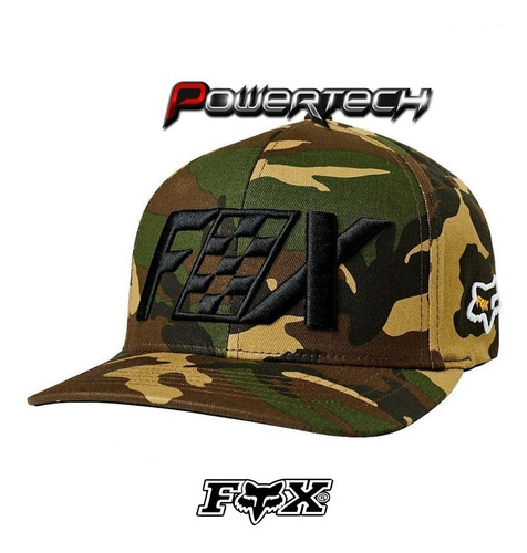 Gorra Fox Racing Czar Flexfit Camo 