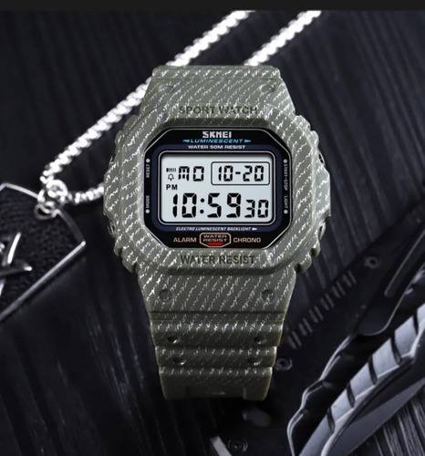 Relógio De Pulso Masculino Digital Skamei Quartz