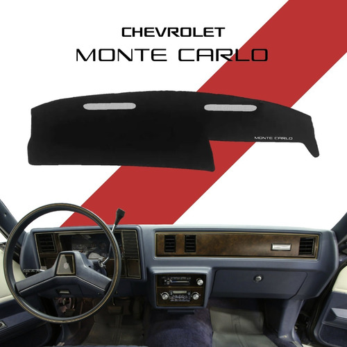 Cubretablero Bordado Chevrolet Monte Carlo 1985