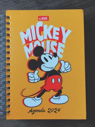 Agenda Diaria 2024 Upak Deluxe Disney Platinum Varios Modelos 1 pieza, Agendas y Calendarios