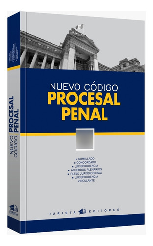 Nuevo Código  Procesal  Penal   2024. Original 