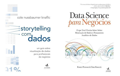 Kit Livros: Storytelling Com Dados E Data Science Para Neg