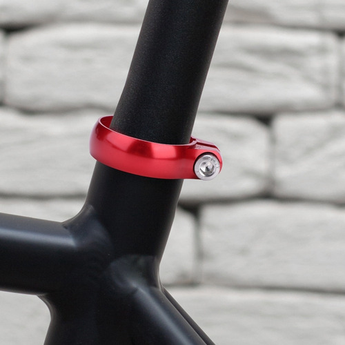 Imagen 2 de 10 de Abrazadera Bicicleta 31.8mm Para Tija De Sillín 27.2 Super L