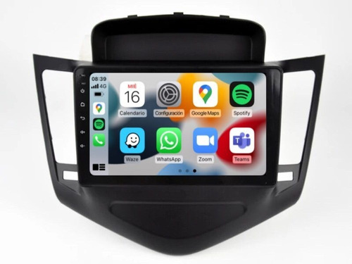 Radio Android Chevrolet Cruze Apple Carplay Inalámbrico