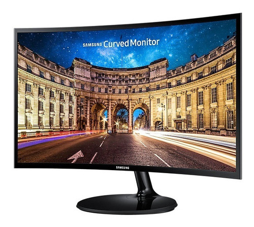 Monitor Led Samsung 24''' Full Hd Curvo Gamer Ultra Delgado