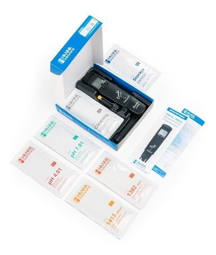 Medidor De Ph Tds Conductividad Rango Bajo y Temperatura Hi98129 Hanna