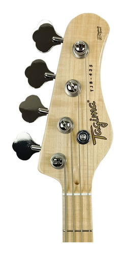 Baixo 4 Cordas Tagima Brasil Tjb435 Sunburst Escala Clara