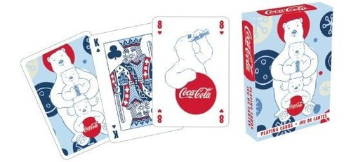 Juego De Cartas - Aquarius Coca Cola Polar Bears Playing Car