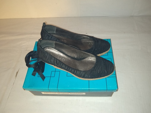 Zapatos Dama Viamo Escotado Liso Talle 36 Excelente !!!