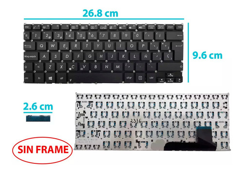 Teclado Asus X201 X201e X202 X202e S200 S200e Q200 Q200e 