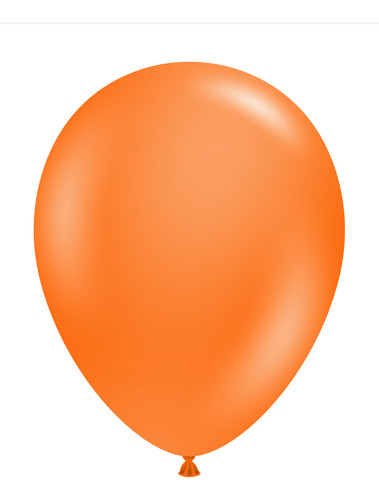 Tuftex Balloons Globos Premiun De Látex Orange R5