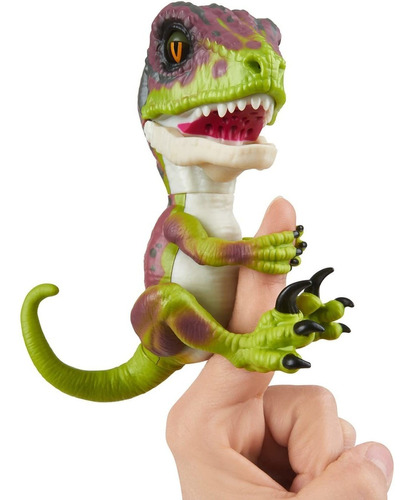 Raptor Indomable De Fingerlings - Stealth  Verde  - Dinosaur