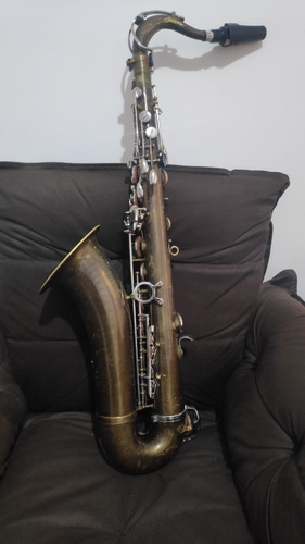 Saxofone Sib Tenor Shelter Vintage Completo Revisado -