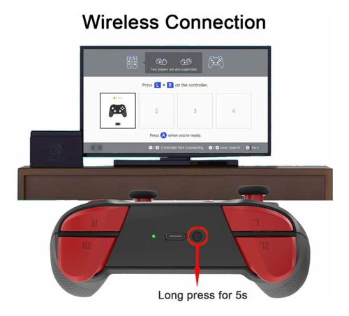 Control Compatible Con Nintendo Switch Wake Up,nfc,gamepad