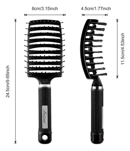 Cepillo Para Cabello Bsisme Curvado Para Mujer Y Hombre
