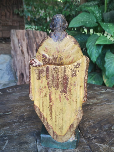 Antiga Imagem Sacra Barroca São José De Botas - R 10465 (Usado)