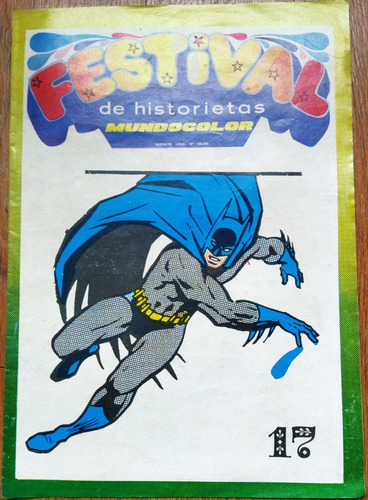 1980 Tapa Batman Revista Historietas Unica Uruguay Vintage