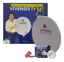 Comprar Kit Antena Vivensis Parabólica Receptor Digital Hd Vx10 5g