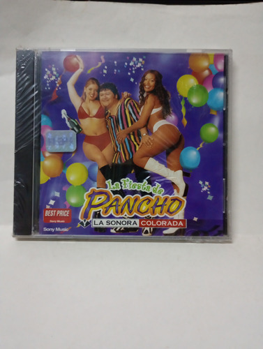 Cd La Fiesta De Pancho Y La Sonora Colorada 