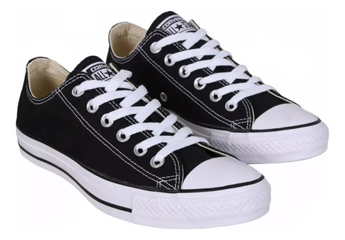 Zapatos Compatible Converse All Star Negros Dama/ Caballero 